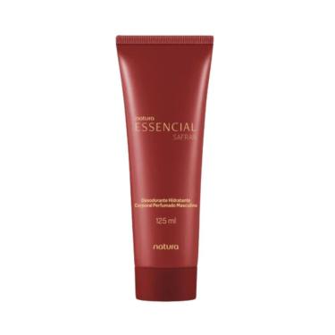 Imagem de Desodorante Hidratante Corporal Perfumado Essencial Safran 125ML 48 Horas de Hidratação Perfumada Natura