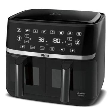 Imagem de Fritadeira air fryer philco 10l cesto dual zone 2000w paf10a 127v, Pre
