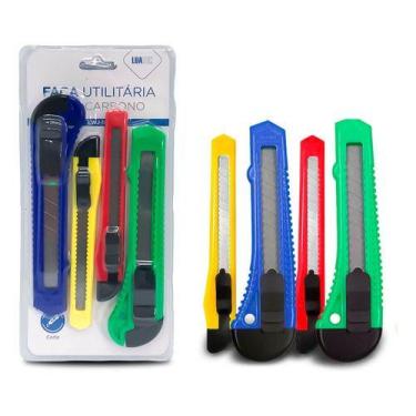 Imagem de Kit Estilete 4 Peças - Nilo-imports