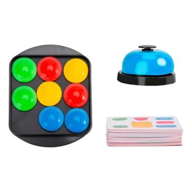 Imagem de Jogo Raciocinio Logico Infantil Tabuleiro Pedagogico Sino - Generica