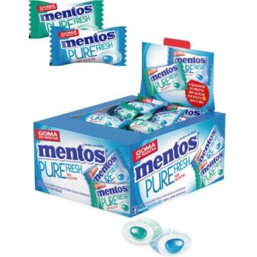 Imagem de Goma de Mascar Mentos Pure FRESH MINT 2G DP.C/60