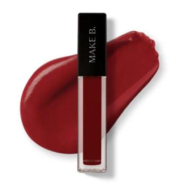 Imagem de Batom Líquido Mate Vermelho Dark Rouge Make B. 5ml - Boticário