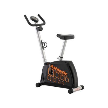 Imagem de Bicicleta Ergométrica Athletic CLB 10 Magnética 150kg, Prata
