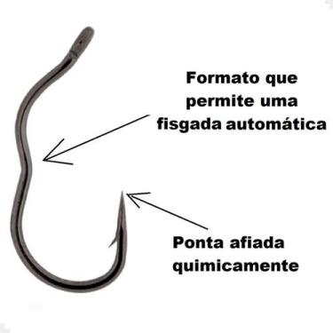 Imagem de Anzol Auto Flip da Albatroz fisgada automática 2 cartelas Tamanho:15 -