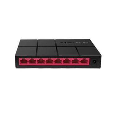 Imagem de Switch Mercusys MS108G Gigabit 8 Portas 10/100/1000 Plug and Play