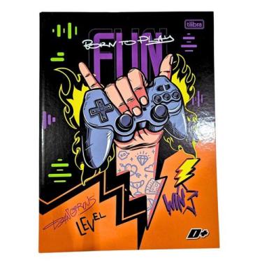 Imagem de Caderno Brochura Grande Universitário D+ 48 Folhas Feminino/Masculino 