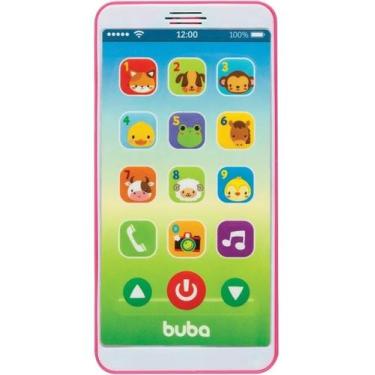 Imagem de Celular Infantil Telefone Baby Phone Rosa- Buba