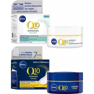 Imagem de Kit Q10 Power pele mista a oleosa 50g y Nocturno 49g Nivea - Congratul