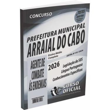 Imagem de Apostila Prefeitura de Arraial do Cabo RJ Agente de Combate às Endemia