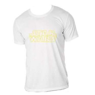 Imagem de Camiseta Star Wars T-shirt Adulta Branca-Unissex