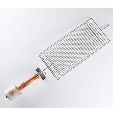 Imagem de Espeto Rotativo Elétrico com Grelha 220V Espegrill Cinza