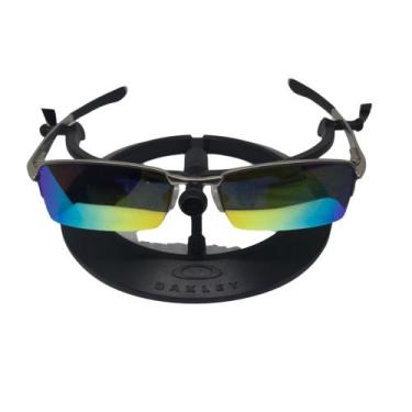 Oculos Oakley Julliet Lupa do vilão xmetal Arco Iris em Promoção na  Americanas