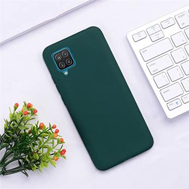 Imagem de Capa de telefone de silicone macio cor fashion para samsung galaxy a22 a52 a52s m32 a32 5g 4g a12 m12 m21 m31 a02 a02s a11 m11 a10 a41 capa protetora, a14, para samsung a11, m11