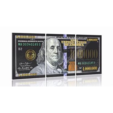 Imagem de Quadro Decorativo Nova Nota De 1 Milhão De Dólares 130x60