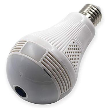 Imagem de Camera Ip Lampada Panoramica Seguraça Vr 360 Wifi Led V380s