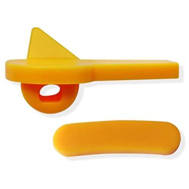 Imagem de Inserção de plástico para trocador de pneu | Protetor de aro de nylon para montagem de cabeça de solavanco, parte de máquina de pneu | Protetor de cauda | Kit de acessórios de proteção para reparo de pneus, 10YCLEwandor amarelo EWDR_MFNCN_633696368354_KY202000021-08