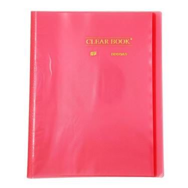 Imagem de Pasta Catálogo A4 Yes 50 Envelopes Bd50As Clear Vermelho