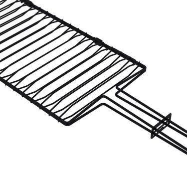 Imagem de Grelha para Churrasco Tramontina 26495000 72x22 Aço Carbono Nitrocarbonetado