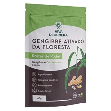 Imagem de Gengibre e Cardamomo Ativado Da Floresta, Viva Regenera 60g em Pó