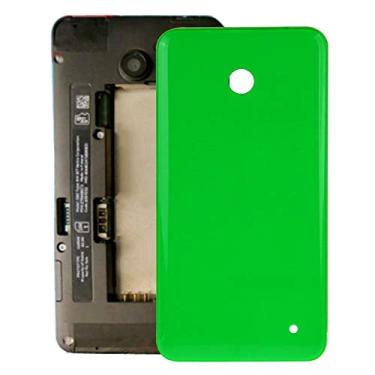 Imagem de Peças de reparo de celulares Tampa traseira da bateria de habitação + botão lateral para Nokia Lumia 635