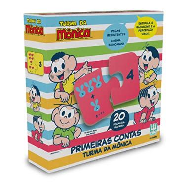 Imagem de Jogo Primeiras Contas Turma da Mônica, Nig Brinquedos