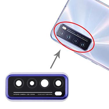 Imagem de HUANGYUNCHAO Acessórios telefônicos Tampa da lente da câmera para Huawei Nova 7 5G Substituição do telefone celular