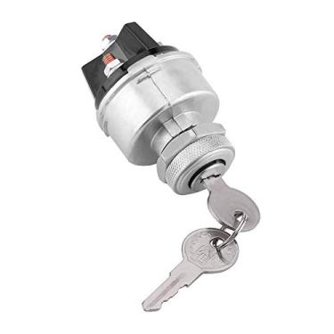 Imagem de Conjunto de interruptor de chave de ignição universal para reboque de caminhão de carro, com 2 chaves