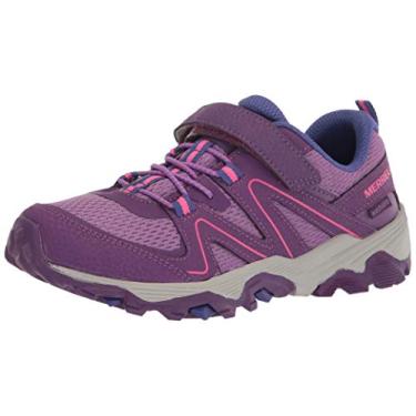 Imagem de Merrell unisex child Trail Quest Jr Hiking Shoe, Berry, 5 Little Kid US