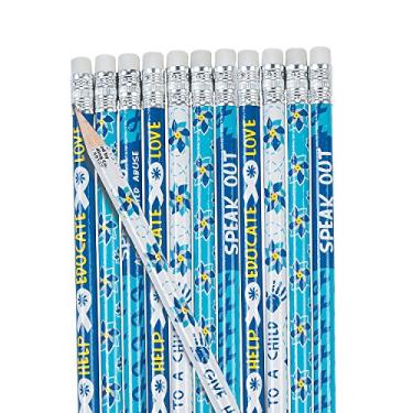 Imagem de Child Abuse Awareness Pencils - Bulk set of 24 - Fundraiser, Event and Supplies