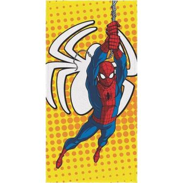 Imagem de Toalha De Banho Estampada 60X120cm Spider-Man Lepper