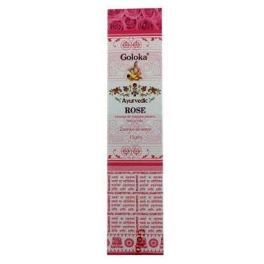 Imagem de Incenso Goloka Massala Mirra - 15g (10 a 15 varetas) - Tempo de Queima: 45 Minutos