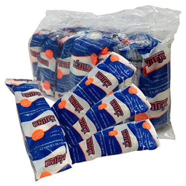 Imagem de Atadura Crepe 13 Fios Unitex 10cmx1,80mt 12 Rolos 50 Pacotes