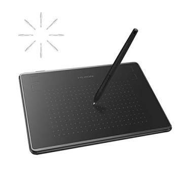 Imagem de HUION mesa digitalizadora Inspiroy Tablet de desenho gráfico H430P OSU com 4 teclas sem bateria, compatível com Android, Linux, Windows e Mac