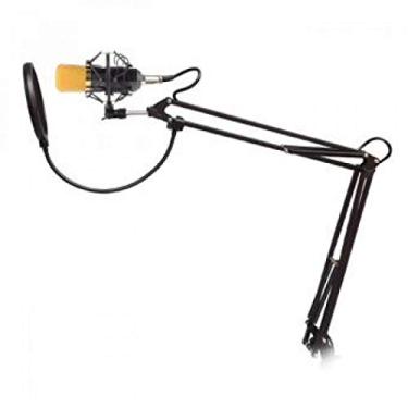 Imagem de Kit Gravação Microfone Condensador de Estúdio BM700 com Acessórios