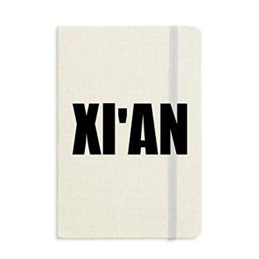Imagem de Xi'an China Caderno de cidade capa dura clássico diário A5 presente
