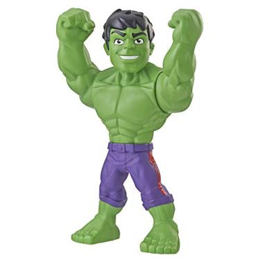 Imagem de Boneco Playskool Marvel Super Hero Adventures, Mega Mighties 30 cm - Hulk - E4149 - Hasbro