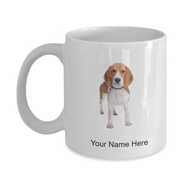 Imagem de Caneca personalizada Beagle – Caneca de café Beagle – Beagle Lovers Idea Crianças Meninos Meninas Amor – Caneca de café 325 ml