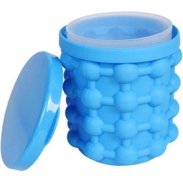 Imagem de Forma De Gelo Em Silicone Mini Balde Ice Magic Cube Da Tv - Bcs