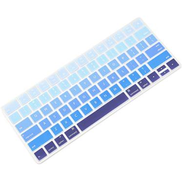 Imagem de Teclado Allinside para teclado Apple Magic, 04 Ombre Blue, Magic Keyboard without Numeric Keypad