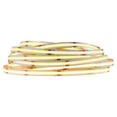 Imagem de Fita de Led Cob 12V 6500K IP20 14W/m Rolo 5 Metros