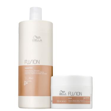 Imagem de Kit Wella Professionals Fusion Double Super Salon (2 Produtos)