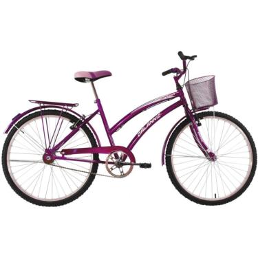 Imagem de Bicicleta Feminina Passeio Aro 24 Susi - Violeta-Feminino