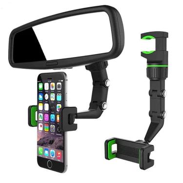 Imagem de Suporte Para Prender Celular Smartphone No Retrovisor Carro