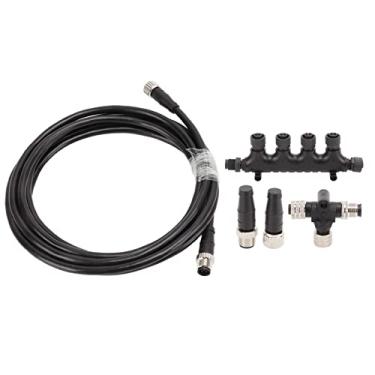 Imagem de Cabo Backbone, para NMEA 2000 Cabo 5 Pinos Marine Backbone Drop Cable M12 Thread para Redes Simrad