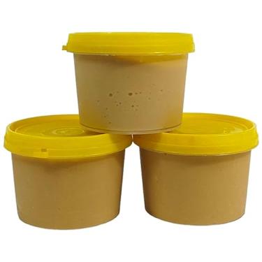 Imagem de Mel Melado De Cana Batido Mel Doce Geléia 3x400gr Pipoca