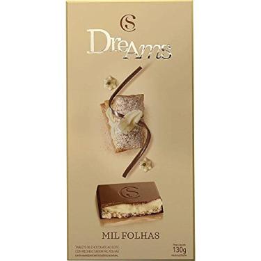 Imagem de Tablete de Chocolate Dreams Mil Folhas Cacau Show 130g