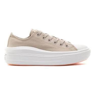 Tênis Unissex Converse Chuck Taylor All Star Bege/Ouro/Branco