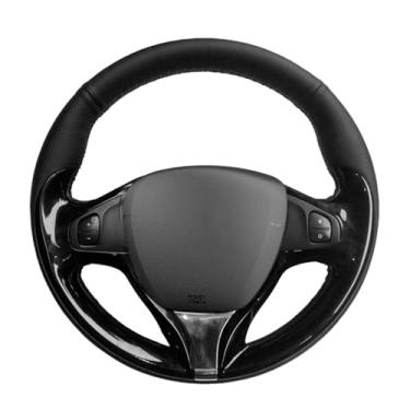 Imagem de Capa de volante, para Renault Clio 2013-2016, personalize couro costurado à mão DIY