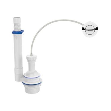 Imagem de MECANISMO SAIDA P/CAIXA ACOPLADA C/ACIONAMENTO PNEUMATICO CROMADO