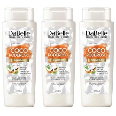 Imagem de Kit 03 Shampoo DaBelle Hair Coco Poderoso - Cabelos Secos e Desidratados